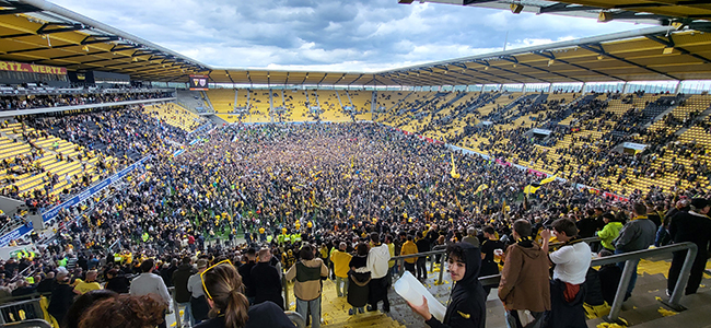 Alemannia Platzsturm