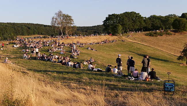 Sonnenfinsternis am Dreil&auml;nderweg