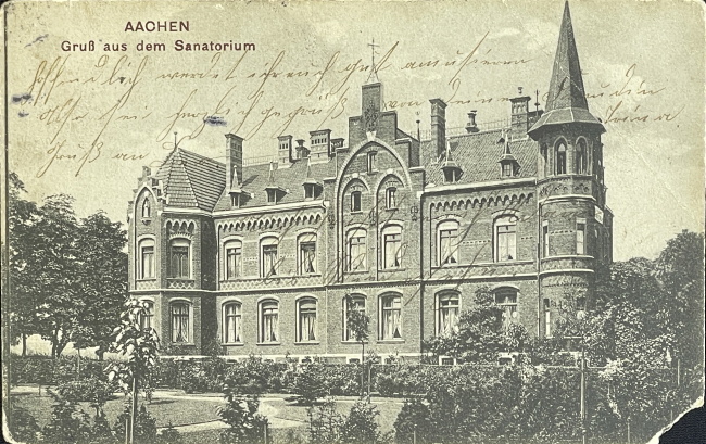 Sanatorium Lütticher Straße 1911