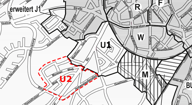 Ulrich Simons - Bewohnerparkzonen U1 und U2