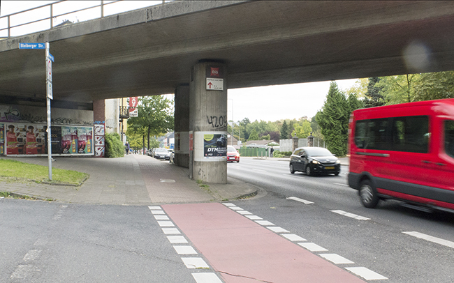 Ulrich Simons - Eisenbahnbrücke Vaalser Straße